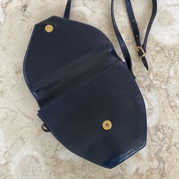 Vintage TALJA Leather Trapeze Shoulder Bag Handmade in Florence, Italy - Picture 12 of 15